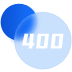 400电话号码认证图标